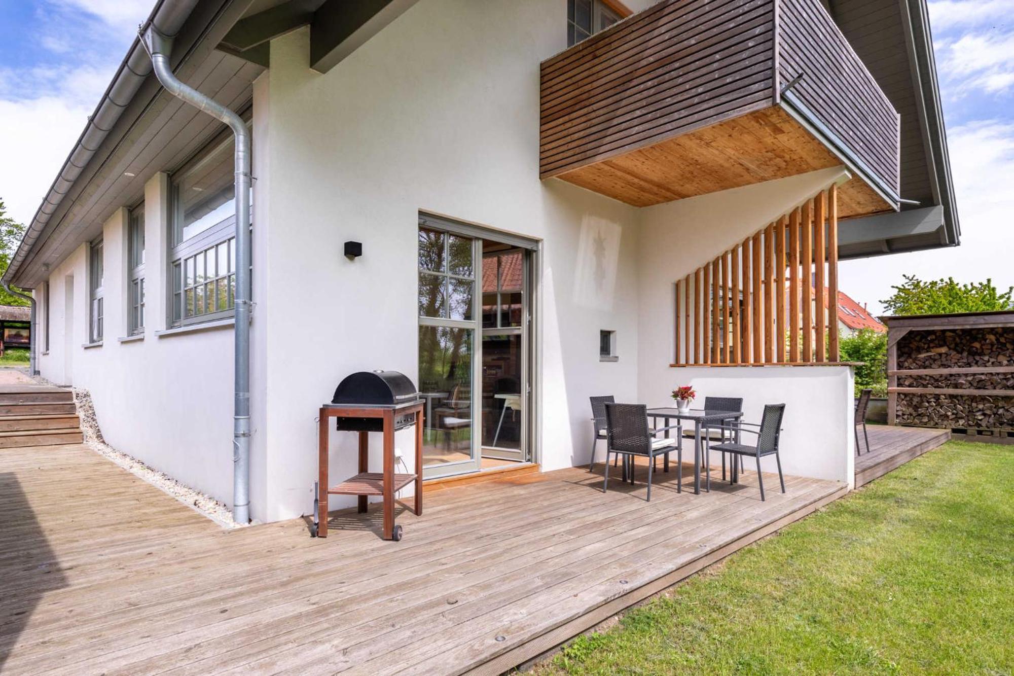 Ferienhaus Sonne Mond Und Sterne B Steffenshagen Bagian luar foto