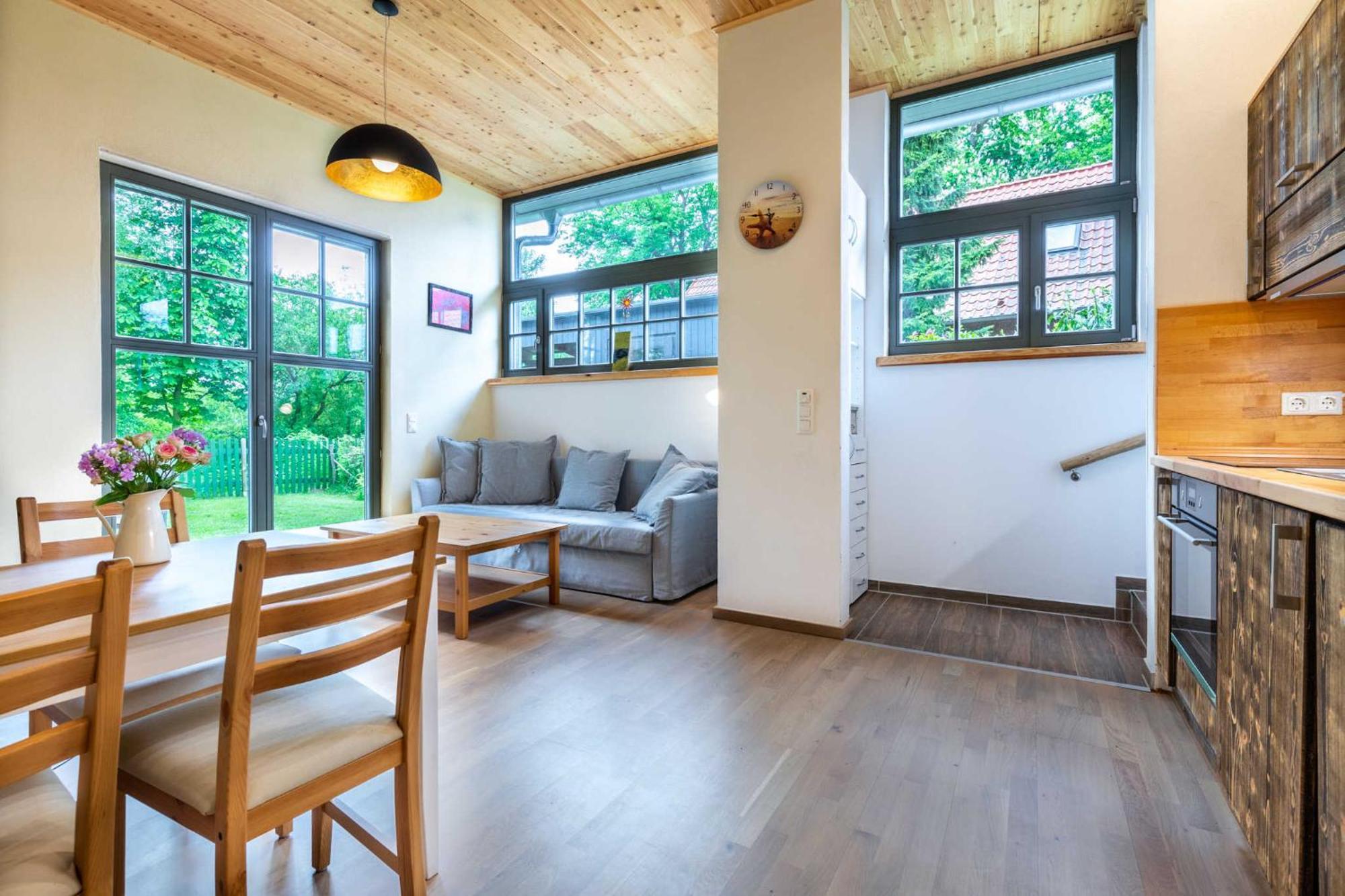Ferienhaus Sonne Mond Und Sterne B Steffenshagen Bagian luar foto
